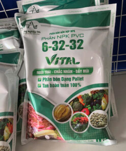 NPK PVC 6-32-32 PALLET NUÔI TRÁI CHẮC NHÂN BẮT MÙI